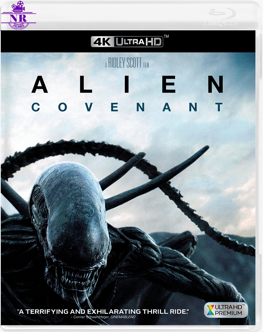 Alien: Covenant (2007) Blu Ray 4K UHD Dublado Legendado