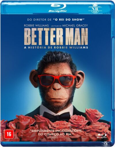 Better Man - A História de Robbie Williams (2025) Blu-ray Dublado Legendado