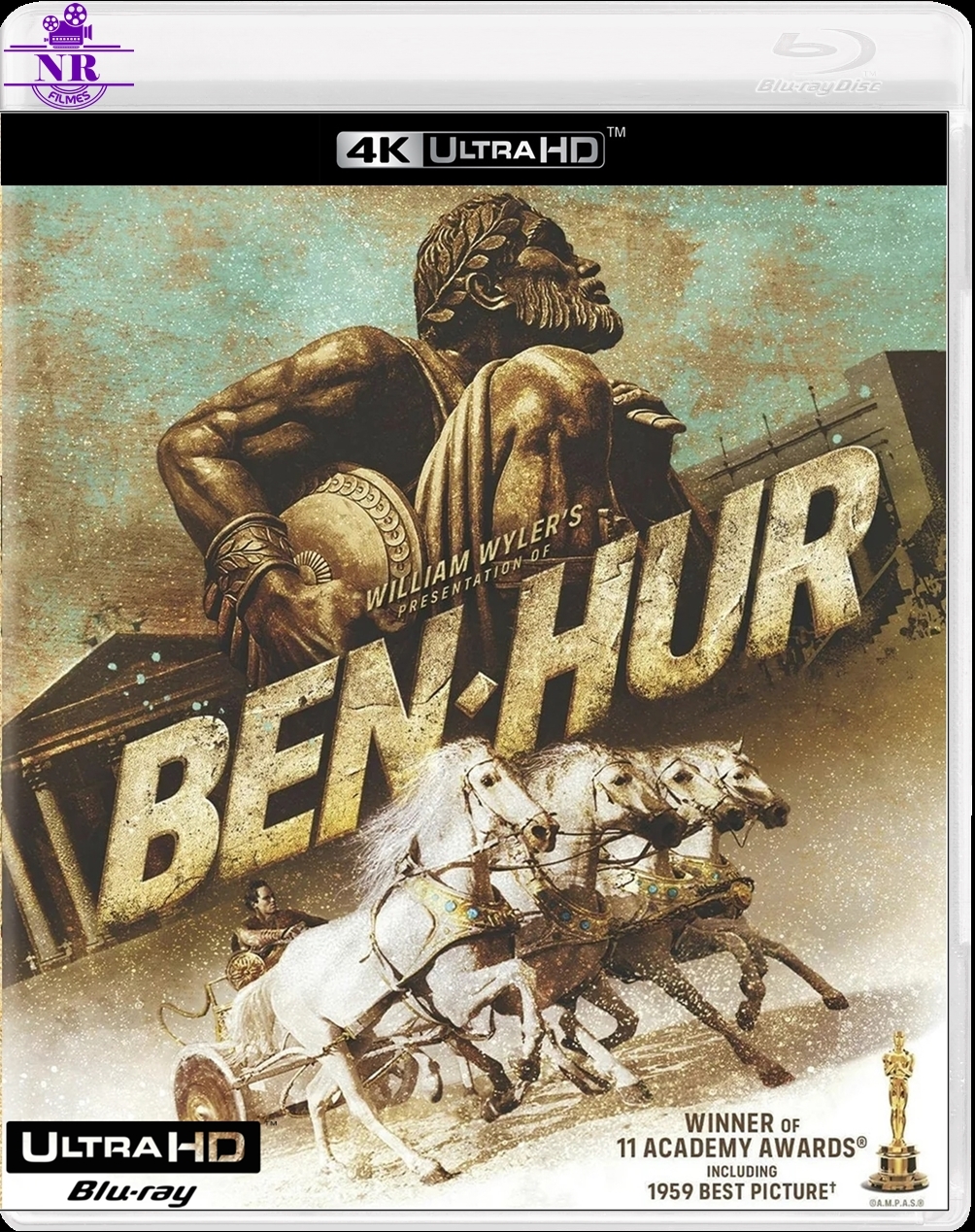 Ben-Hur (1959) Blu Ray 4K UHD Dublado Legendado