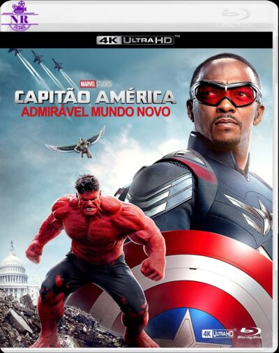 Capitão América: Admirável Mundo Novo (2025) Blu Ray 4K UHD Dublado Legendado
