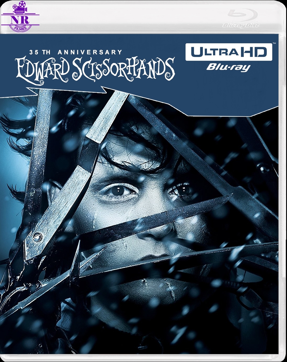 Edward Mãos de Tesoura (1990) Blu Ray 4K UHD Dublado Legendado
