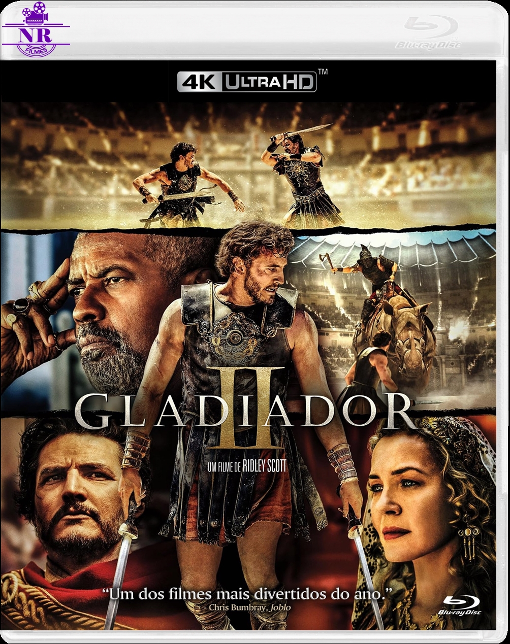Gladiador (2000) Blu Ray 4K UHD Dublado Legendado