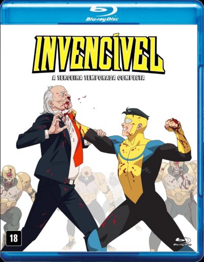 Invencível 3° Temporada Completo Blu Ray Dublado Legendado