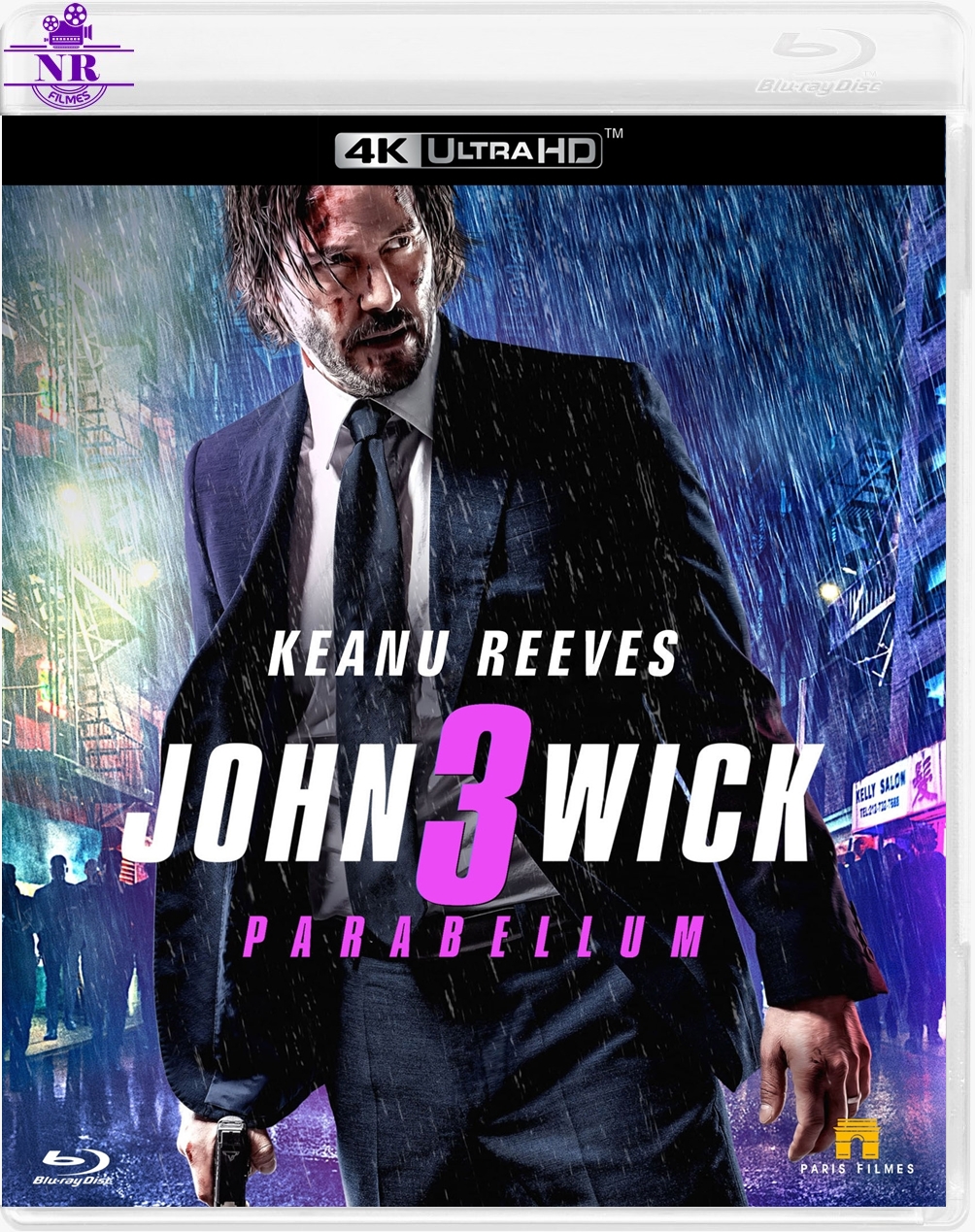 John Wick 3: Parabellum (2019) Blu Ray 4K UHD Dublado Legendado