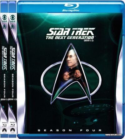 Jornada nas Estrelas: A Nova Geração 4° Temporada Completa Blu-ray Dublado e Legendado