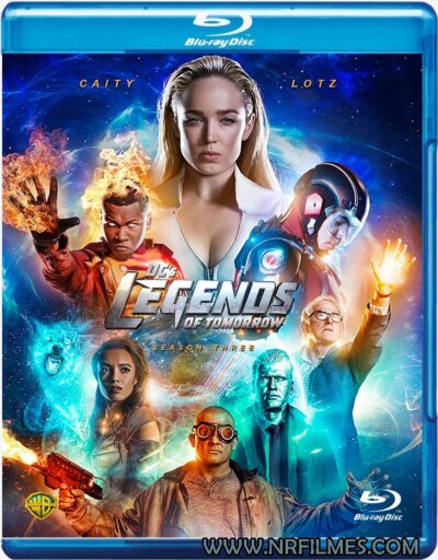 Lendas do Amanhã (DC's Legends Of Tomorrow) 3° Temporada Blu- Ray Dublado Legendado
