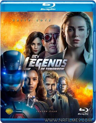 Lendas do Amanhã (DC's Legends Of Tomorrow) 4° Temporada Blu- Ray Dublado Legendado