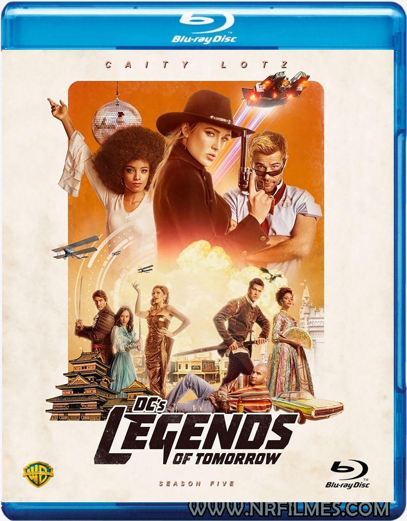 Lendas do Amanhã (DC's Legends Of Tomorrow) 5° Temporada Blu- Ray Dublado Legendado