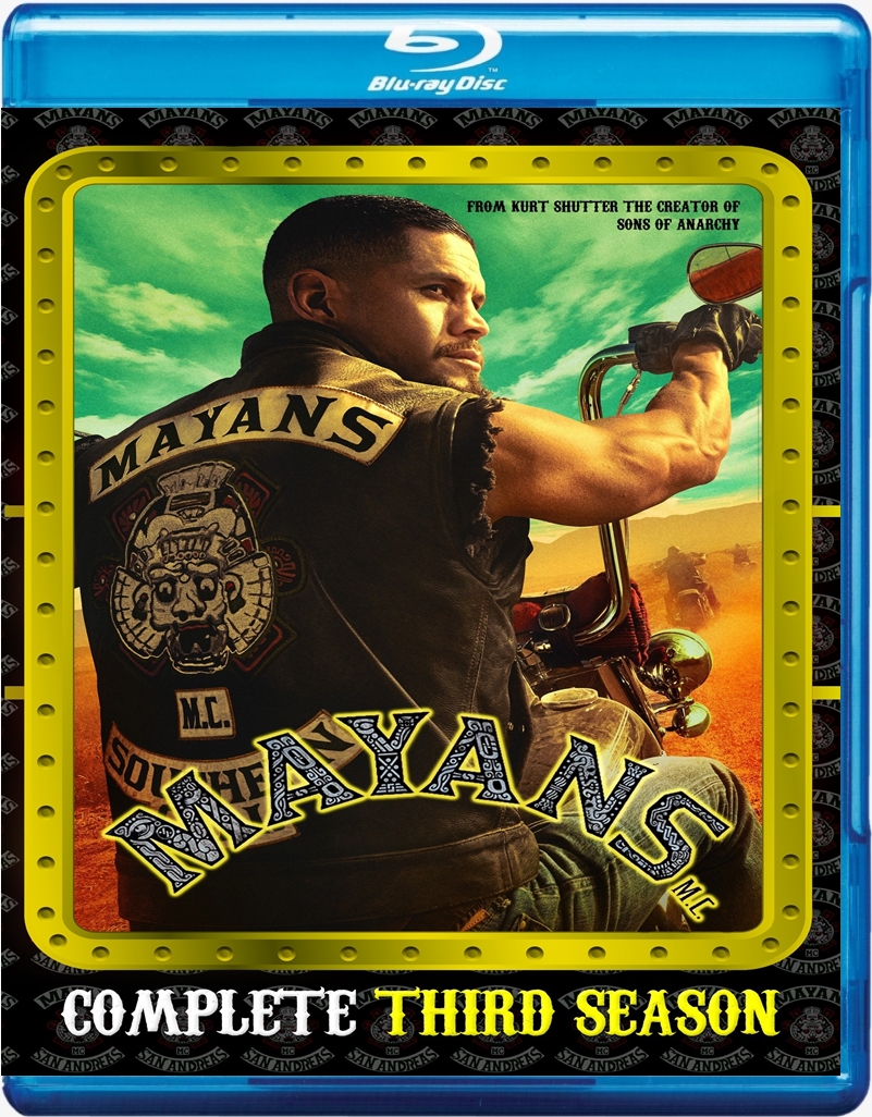 Mayans M.C. 3° Temporada Blu Ray Dublado e Legendado