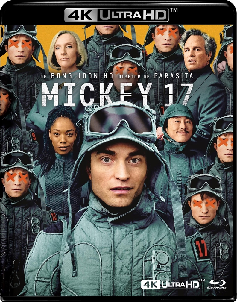 Mickey 17 (2025) Blu Ray 4K UHD Dublado Legendado