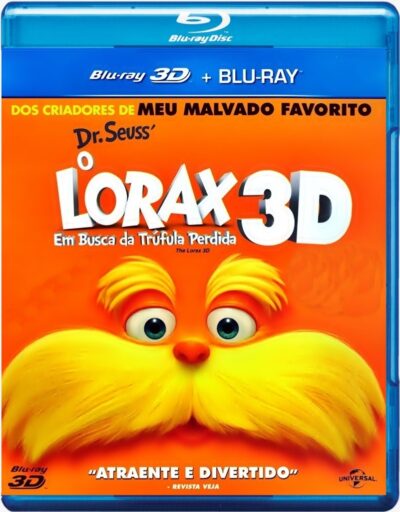 O Lorax: Em Busca da Trúfula Perdida 3D (2012) Blu-ray Dublado E Legendado