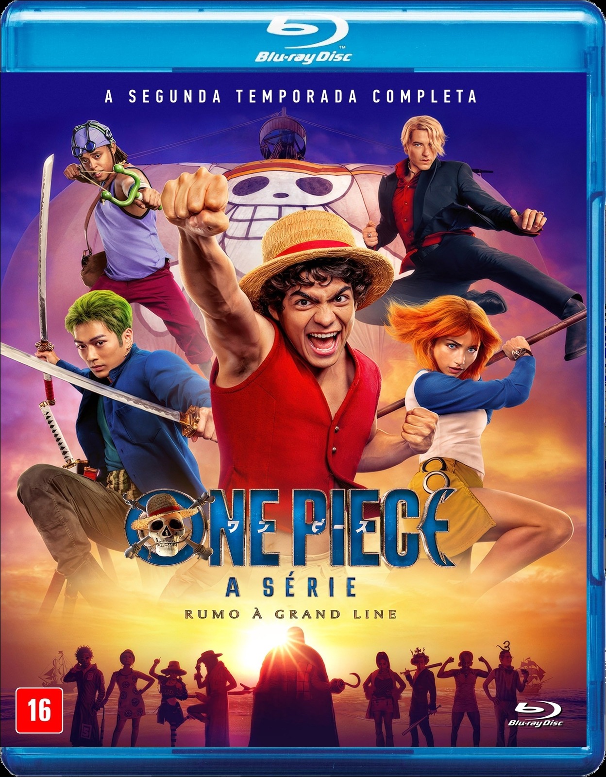 One Piece 2° Temporada Completo Blu Ray Dublado Legendado