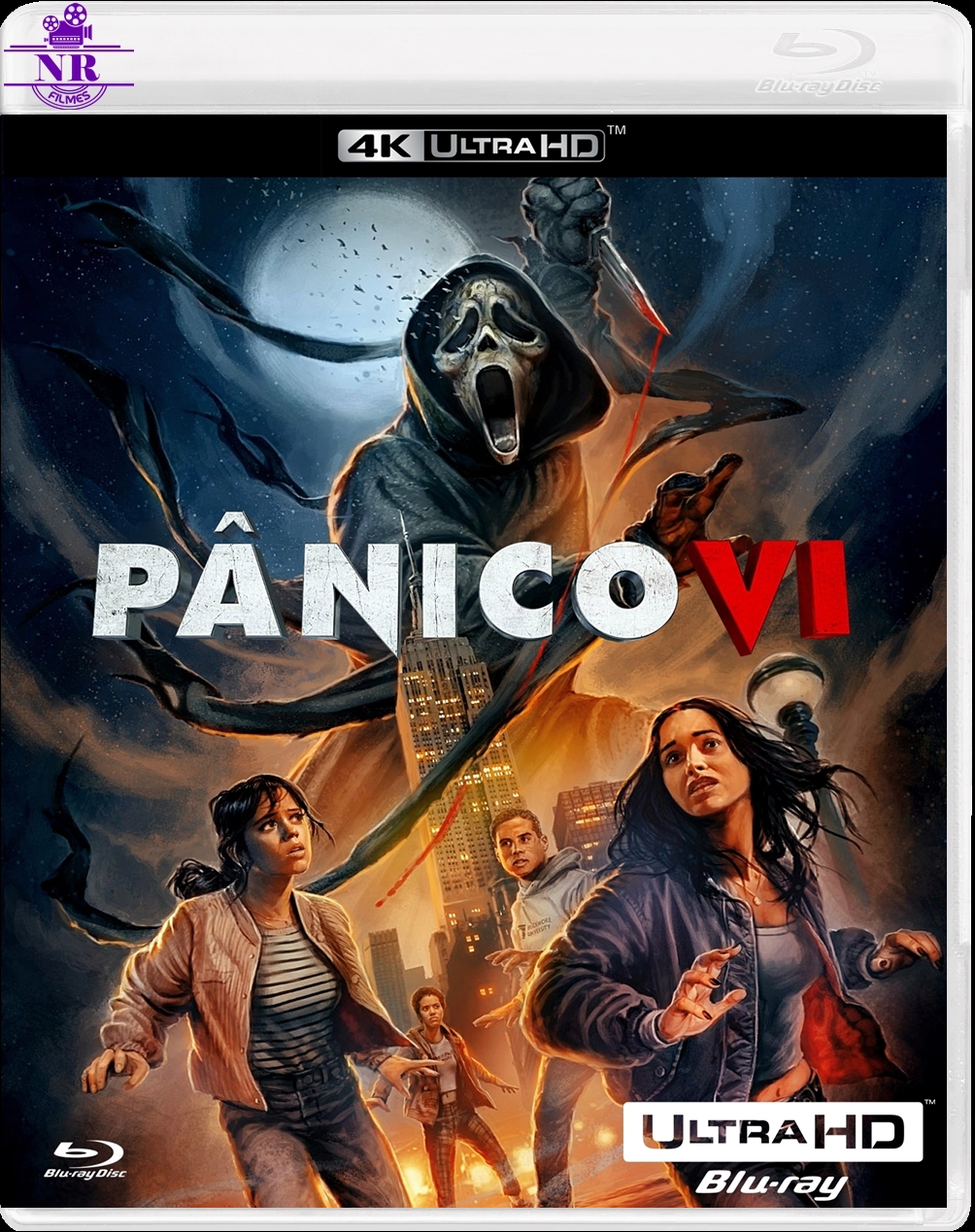 Pânico 6 (2023) Blu Ray 4K UHD Dublado Legendado