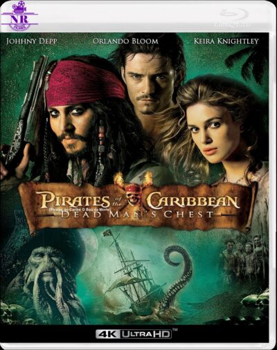Piratas do Caribe 2 : O Baú da Morte (2006) Blu Ray 4K UHD Dublado Legendado