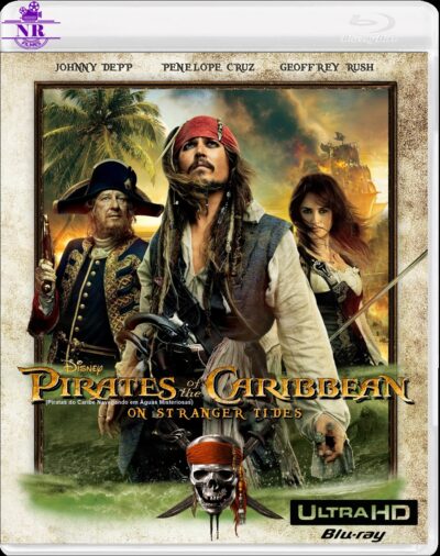 Piratas do Caribe 4 : Navegando em Águas Misteriosas (2011) Blu Ray 4K UHD Dublado Legendado