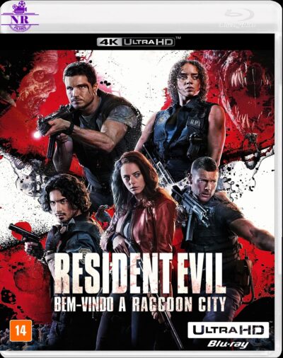Resident Evil Bem-Vindo a Raccoon City (2021) Blu Ray 4K UHD Dublado Legendado