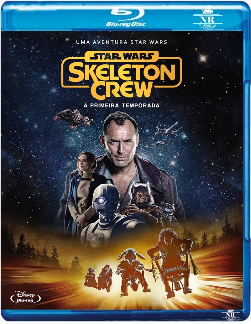 Star Wars: Skeleton Crew 1° Temporada Blu ray Dublado Legendado