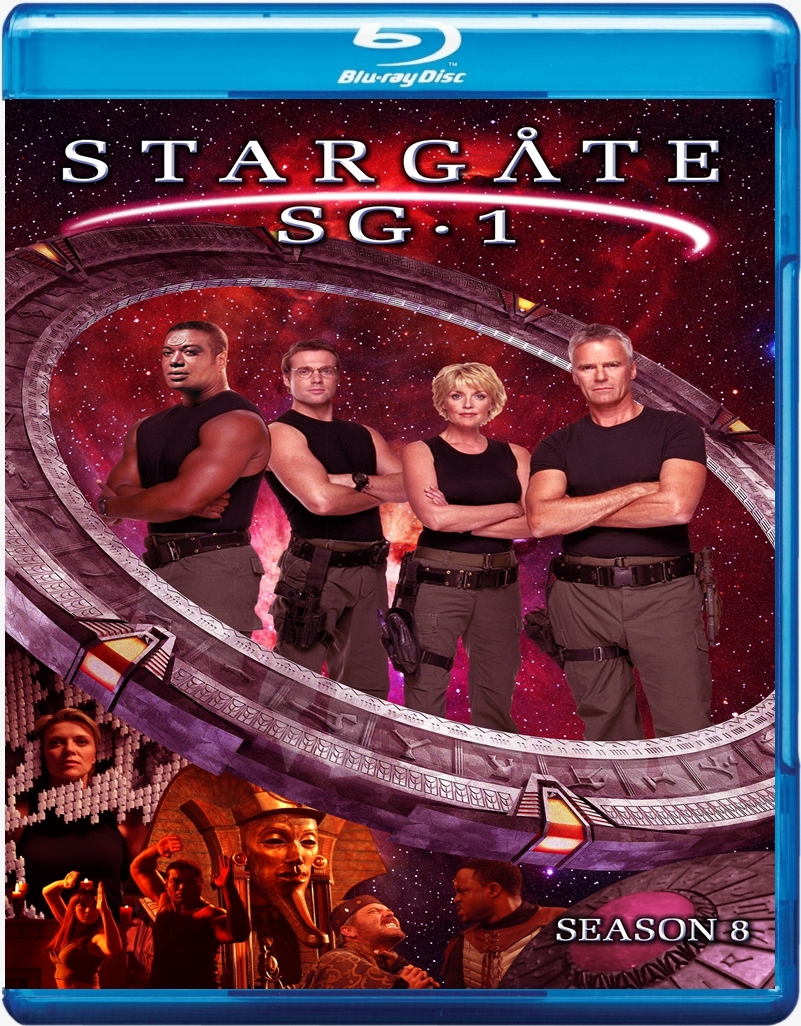 Stargate SG-1 8° Temporada Completo Blu Ray Dublado Legendado