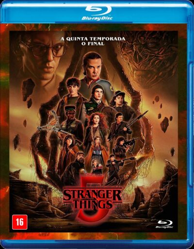 Stranger Things 5° Temporada Blu Ray Dublado Legendado