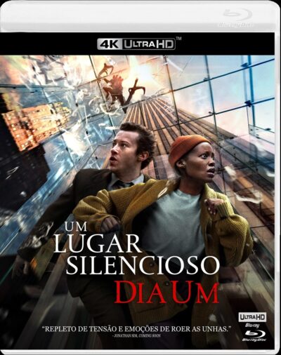 Um Lugar Silencioso Dia Um (2024) Blu Ray 4K UHD Dublado Legendado