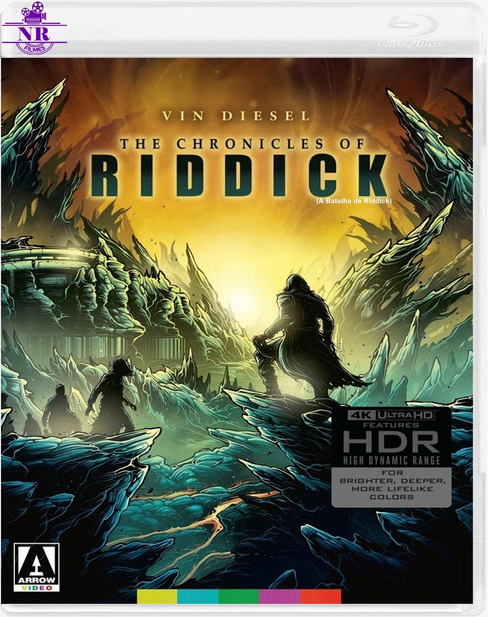 A Batalha de Riddick (2004) Blu Ray 4K UHD Dublado Legendado