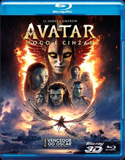 Avatar Fogo e Cinzas 3D (2026) Blu Ray Dublado Legendado