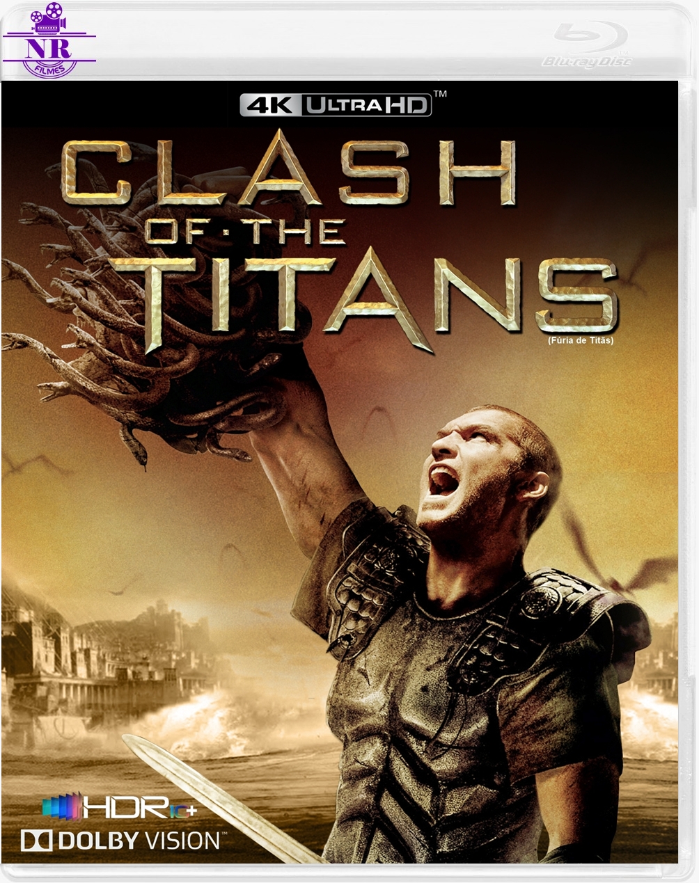 Fúria de Titãs 1 (2010) Blu Ray 4K UHD Dublado Legendado