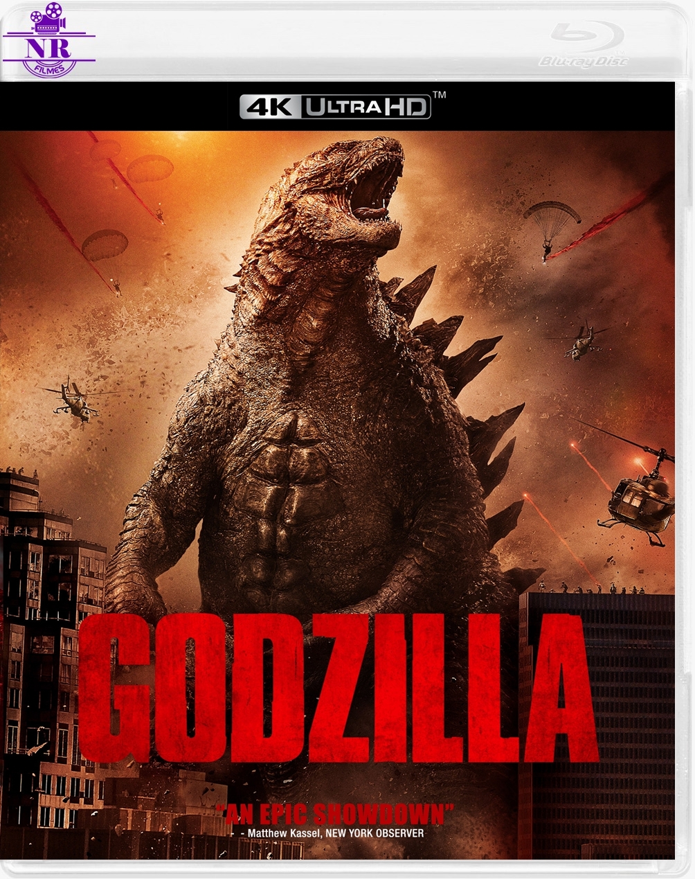 Godzilla (2014) Blu Ray 4K UHD Dublado Legendado
