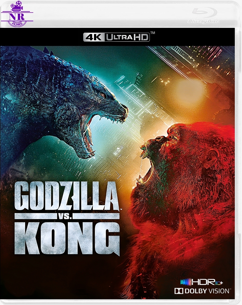 Godzilla vs. Kong (2021) Blu Ray 4K UHD Dublado Legendado