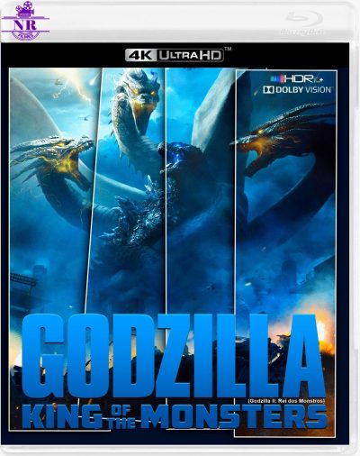 Godzilla II: Rei dos Monstros (2019) Blu Ray 4K UHD Dublado Legendado