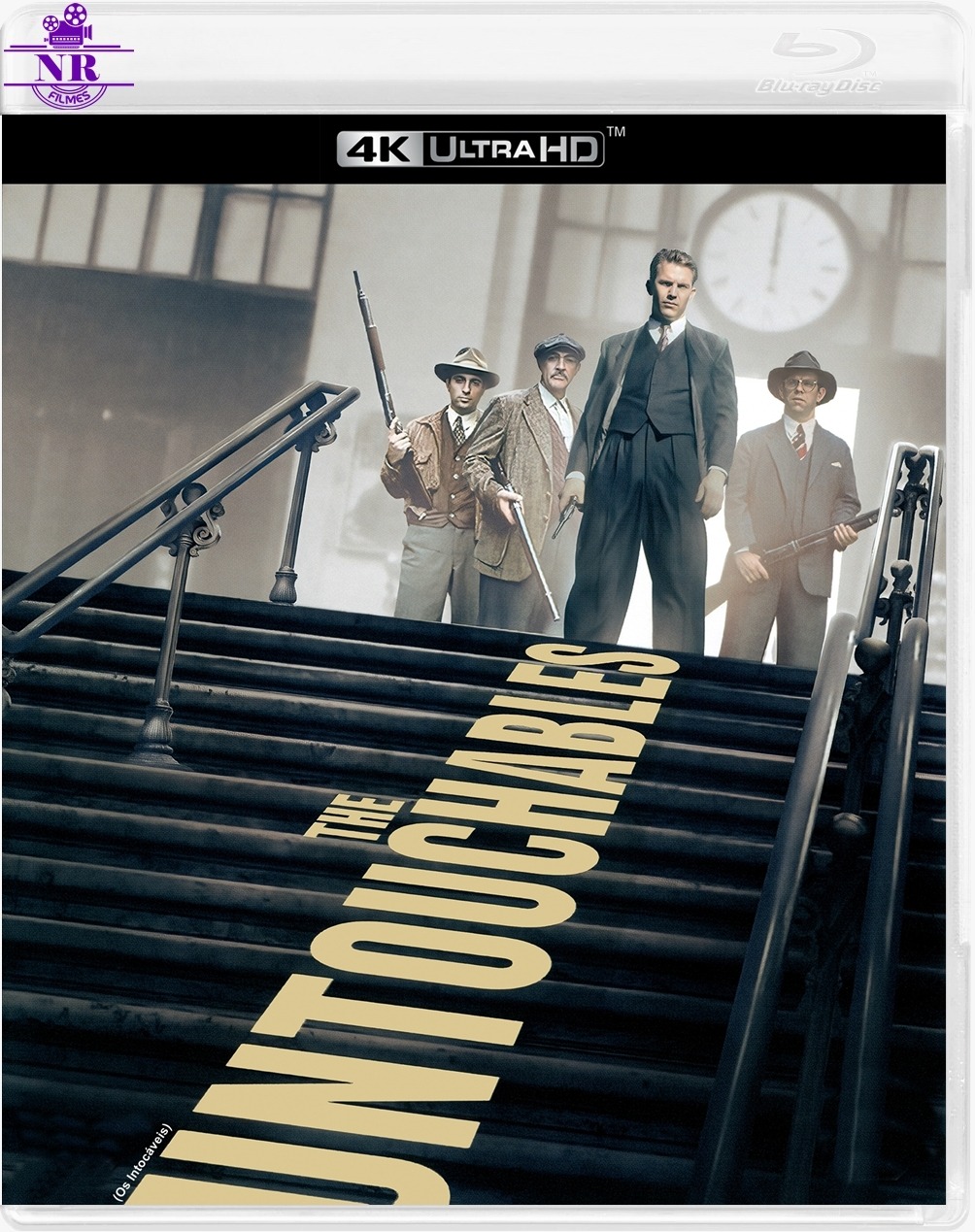 Os Intocáveis (1987) Blu Ray 4K UHD Dublado Legendado